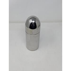Vintage Cocktail Shaker 1960's S/S Bullet Retro Space Age Atomic MCM